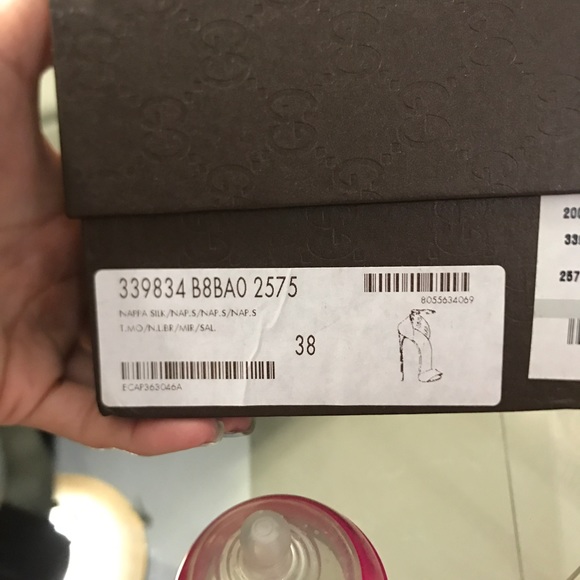 Gucci bronzed color heels - Picture 6 of 6